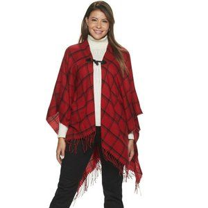 Chaps ~ Ruana Poncho/Shawl